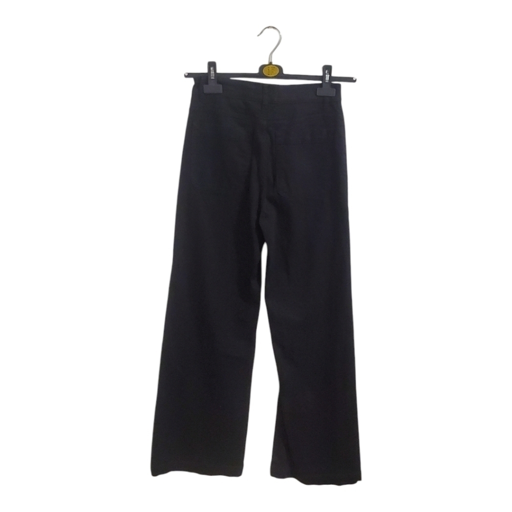 DL1961 Womens Hepburn Wide Leg High Rise Vintage 31" Black Size 26" High Waist - Picture 2 of 13
